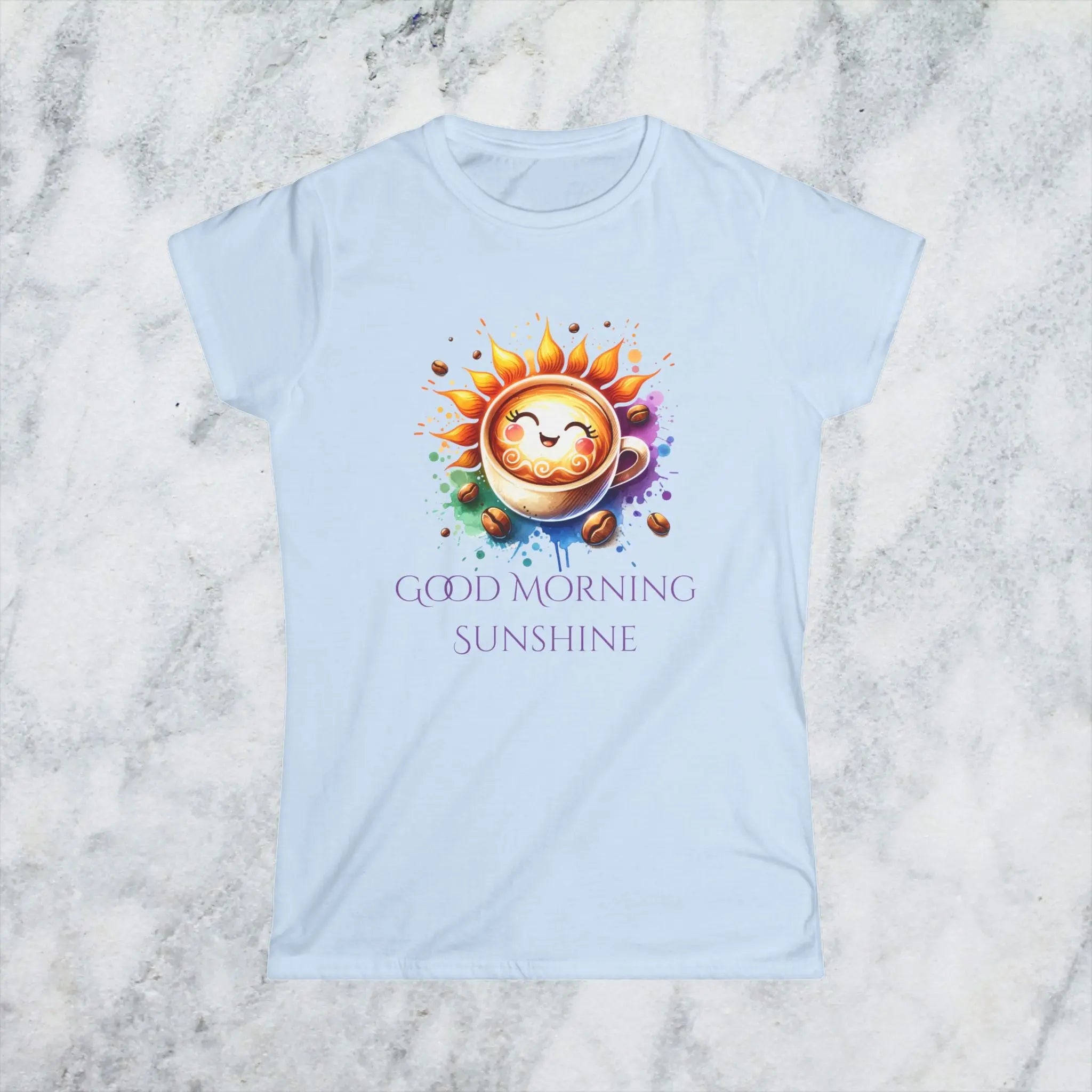 Good Morning Sunshine - Sunshine and Coffee Tee - Boldly Bitter Company